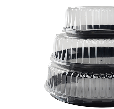 Fineline Professional Plastic Dome Lid DD18.L for 18-Inch Catering Tray Suitable for Commercial Use