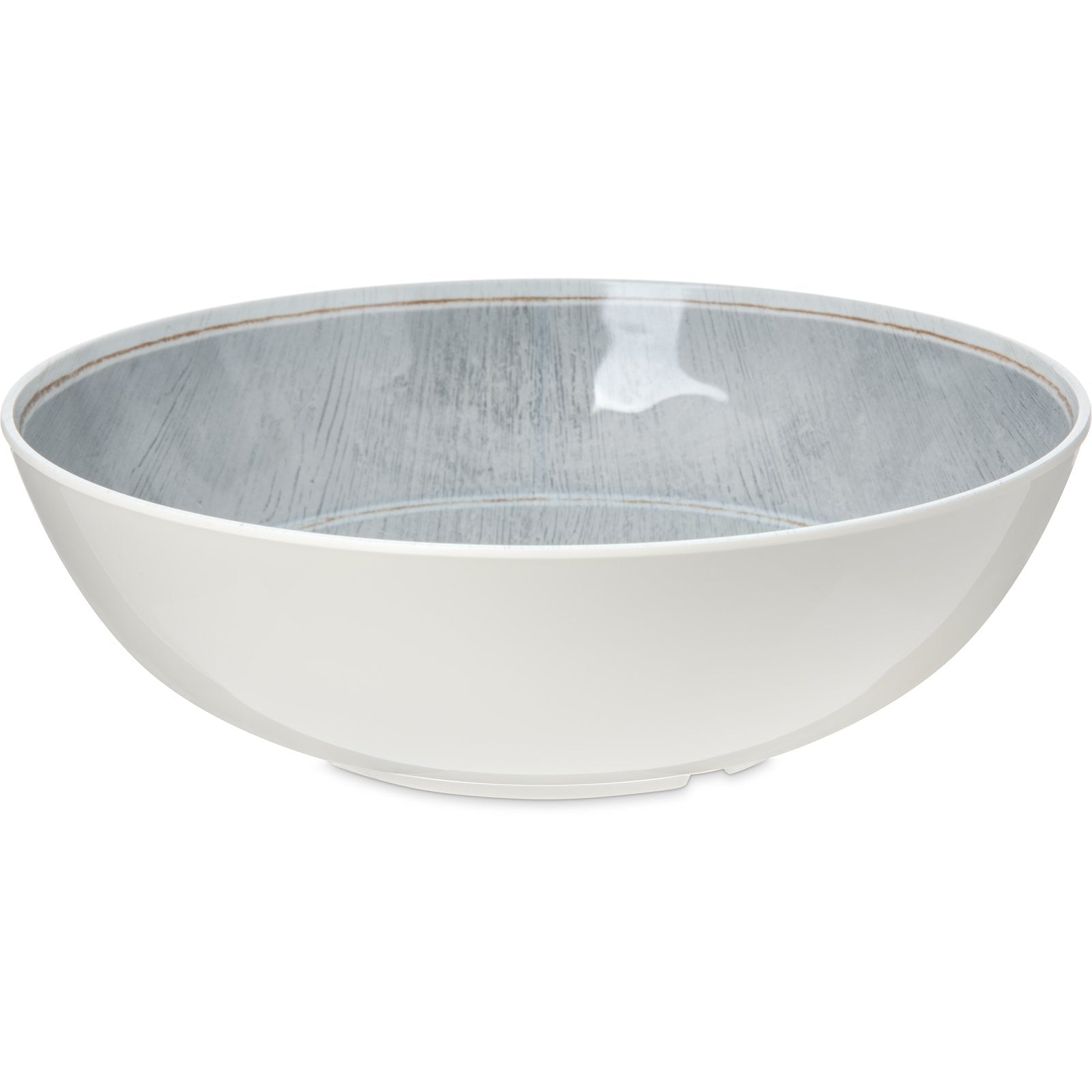 Carlisle Grove 12-Inch 5.2 Quart Smoke Melamine Serving Bowl