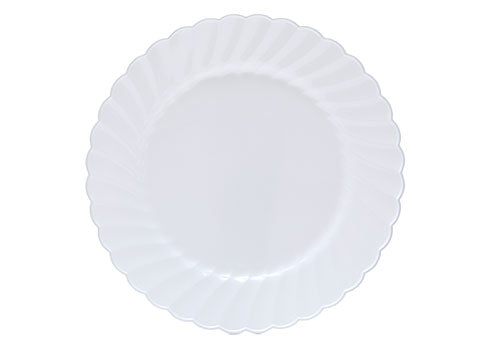 WNA CW6180W Classicware Heavy-Duty 6-Inch White Plates for Foodservice