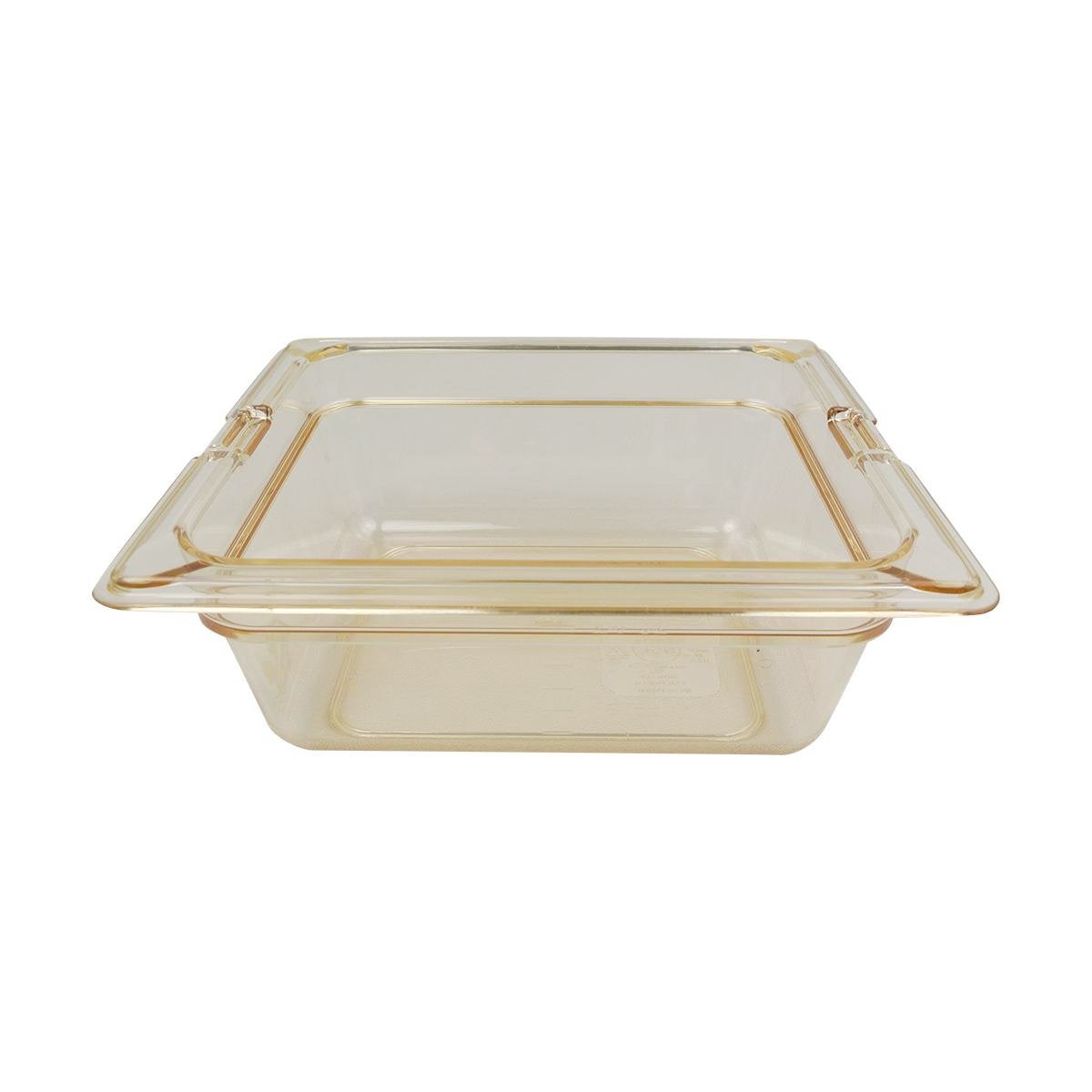Carlisle StorPlus CC1050013 Amber-Colored Food Pan in 1/6 Size for Foodservice