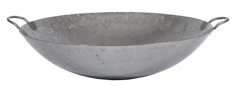 14-Inch Cold Forged Steel 2-Handle Cantonese Wok - Town 34714