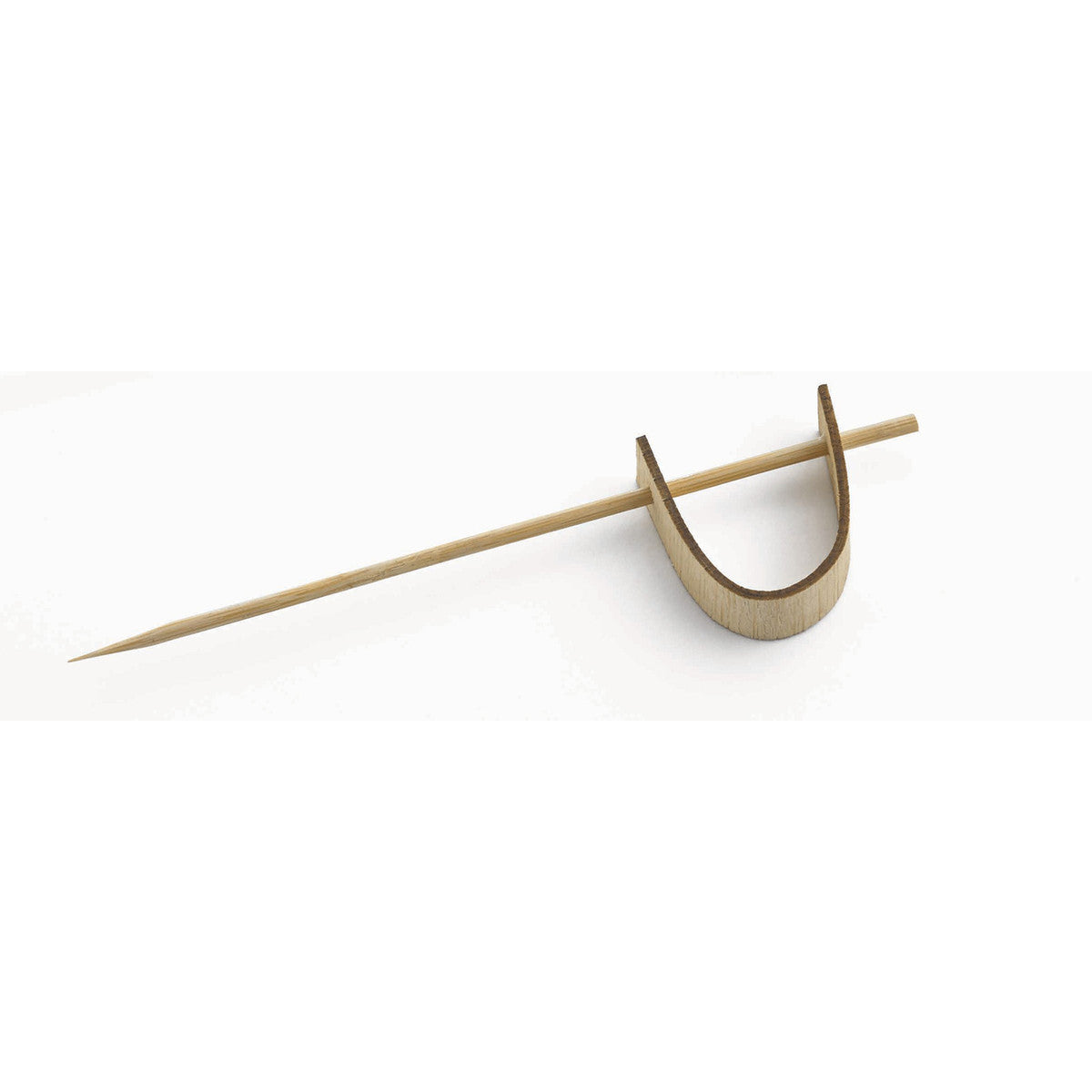 Tablecraft 4.5-Inch Bamboo Food Service Sword Picks for Catering, Takeout and Restaurants