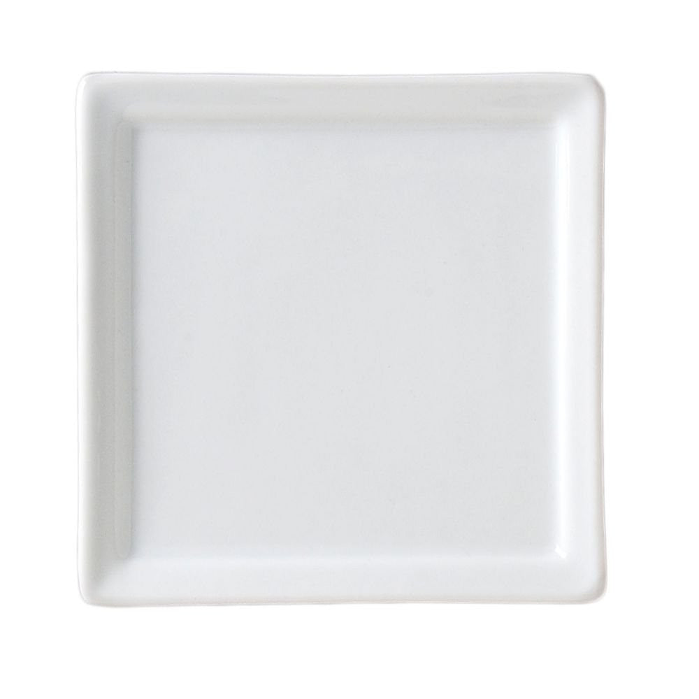 Vertex AV - S4 4 - Inch Square Porcelain Insert Plate, 12 per Case