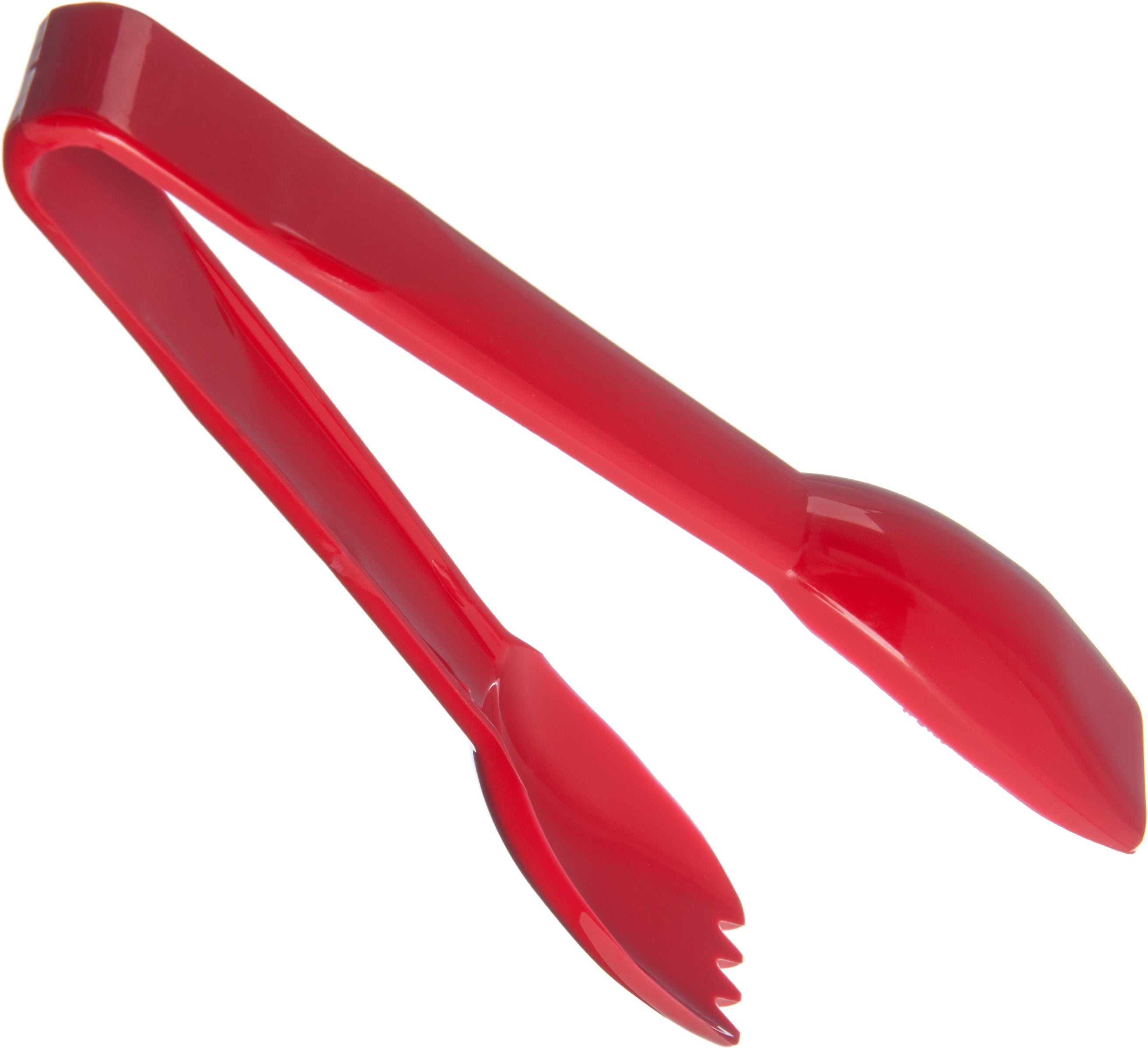 Carlisle Professional 6.25 - inch Red Acetal Salad Tongs for Commercial Foodservice (Model 460605)
