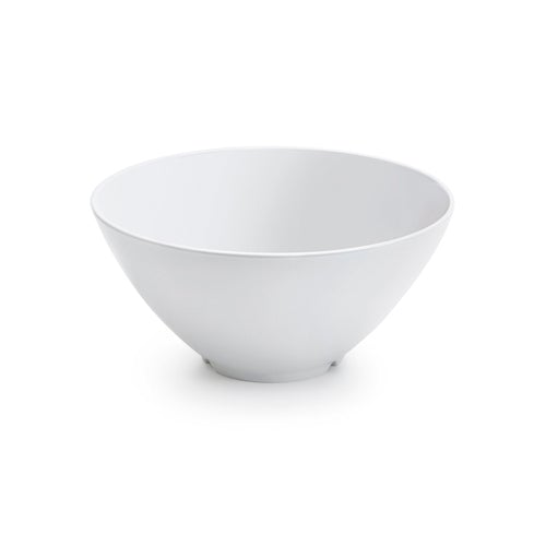 G.E.T. White 4 - Quart Melamine Commercial Fusion Serving Bowl B - 791 - W