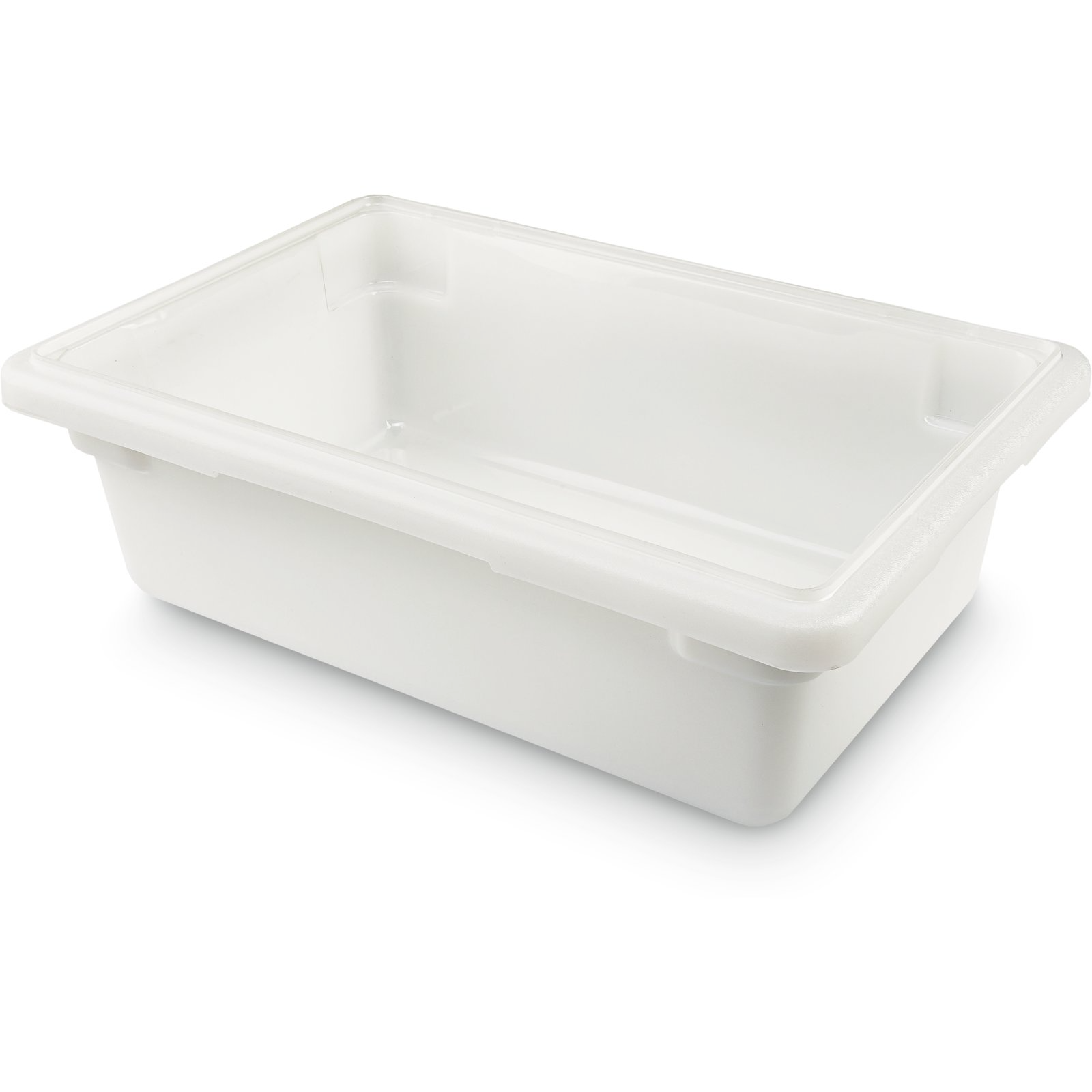 Carlisle 12X18X6 White Polyethylene Food Storage Box Storplus
