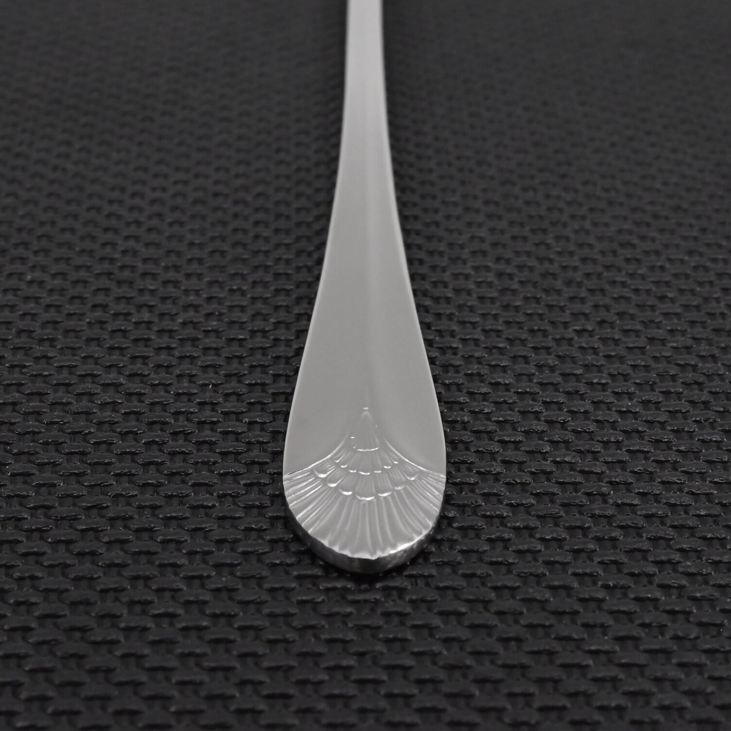 Adcraft 18/0 Stainless Steel Poppy Pattern Iced Tea Spoon for Foodservice