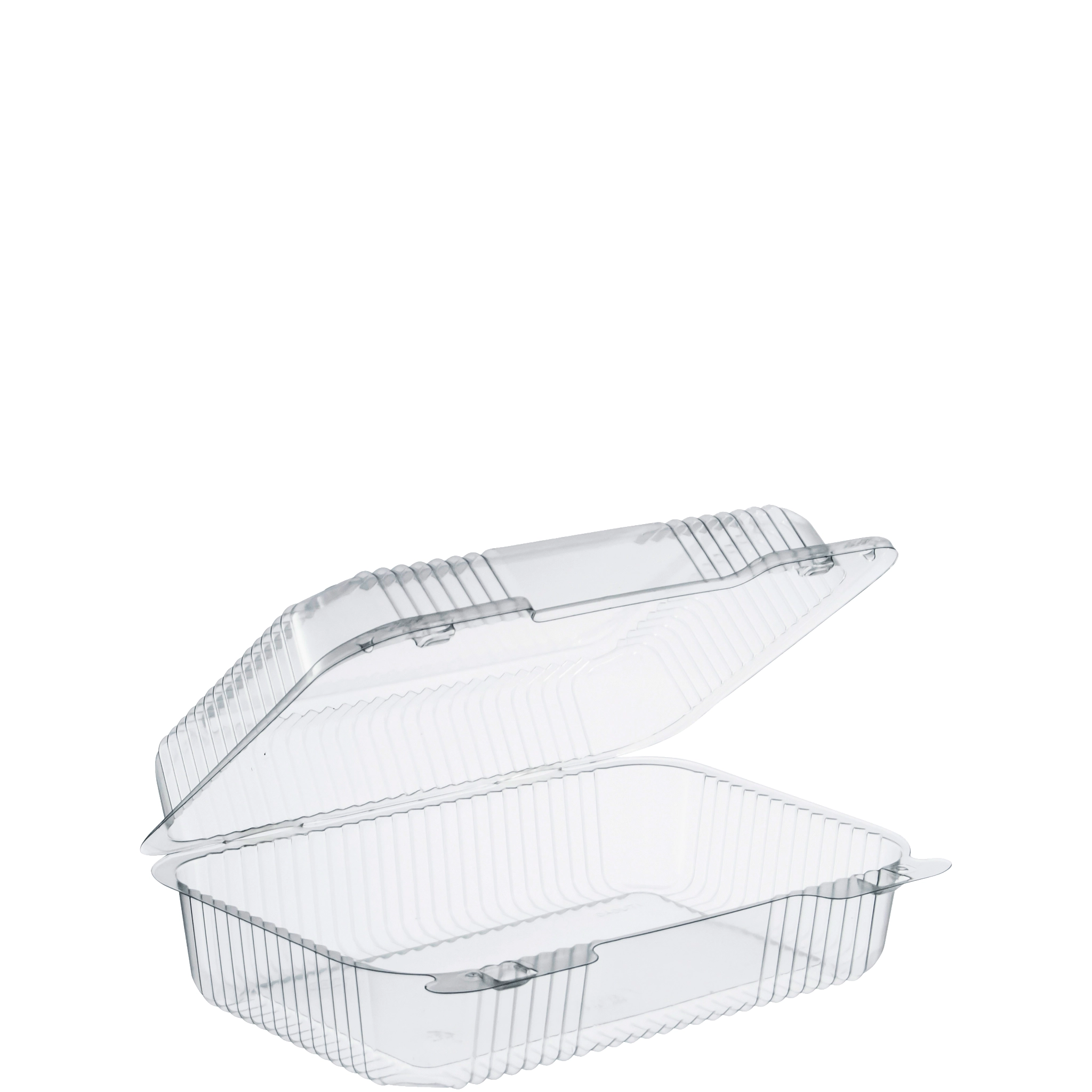 Dart C40UT1 9.38 x 6.8 x 3.1 Inches StayLock Transparent High Dome Hinged Lid Food Storage Container