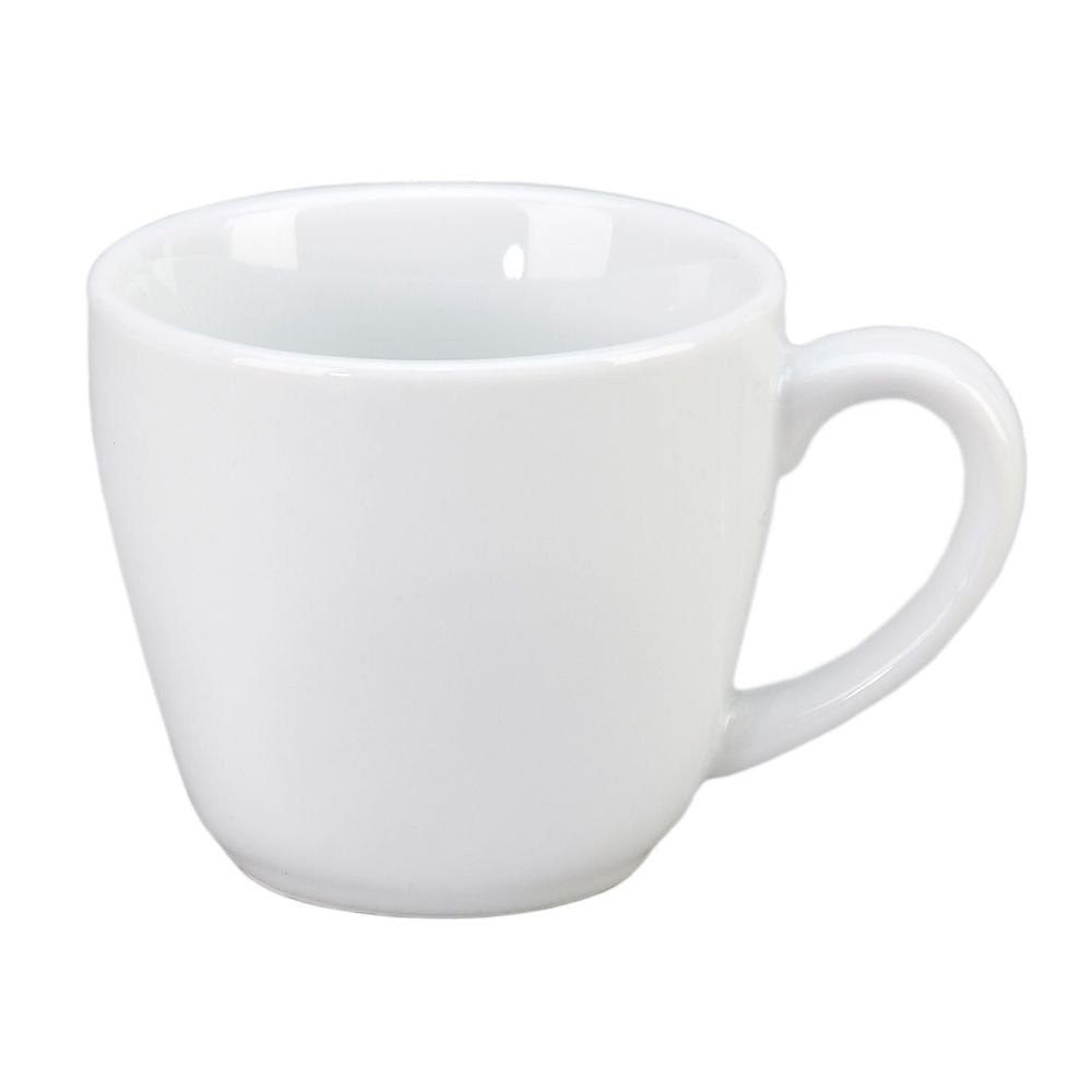 Durable Vertex AV - 1 8 - ounce 3 - 3/8 - inch Ventana Style White Porcelain Cup