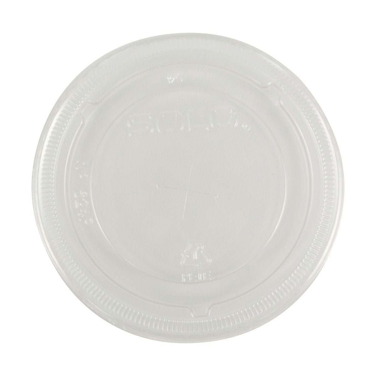 Dart 624TS Clear Lid with Straw Slot, Ideal for Y20 Use