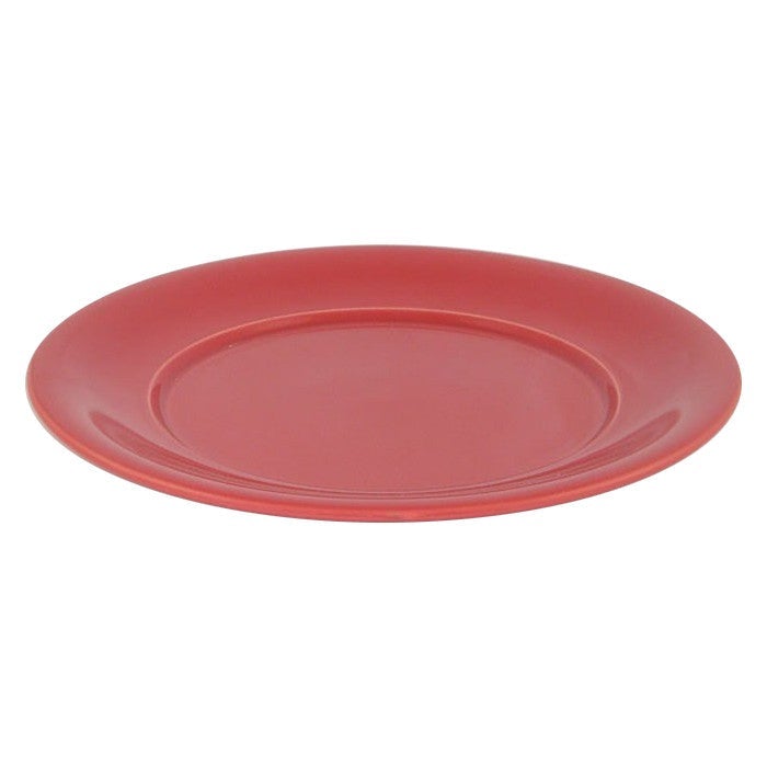 Syracuse 905257466 Commercial 10.75 - Inch Round Plate in Cherry - Red Prism Pattern