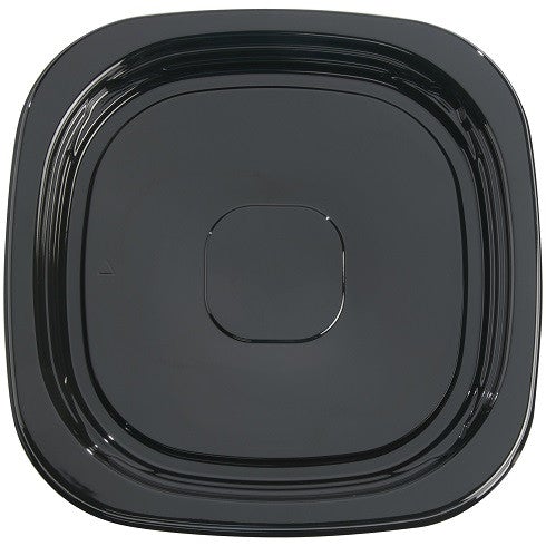 Eco - friendly 15 - inch Square Black Catering Tray by WNA ASQ15BL CaterLine Contours