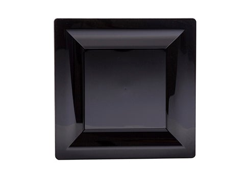Eco-Friendly WNA GS8BK Comet Milan 8.125-Inch Grand Black Square Plate