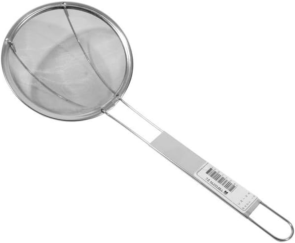 6' Town 42416F Bamboo-Handled SS Ultra-Fine Mesh Skimmer for Commercial Kitchens