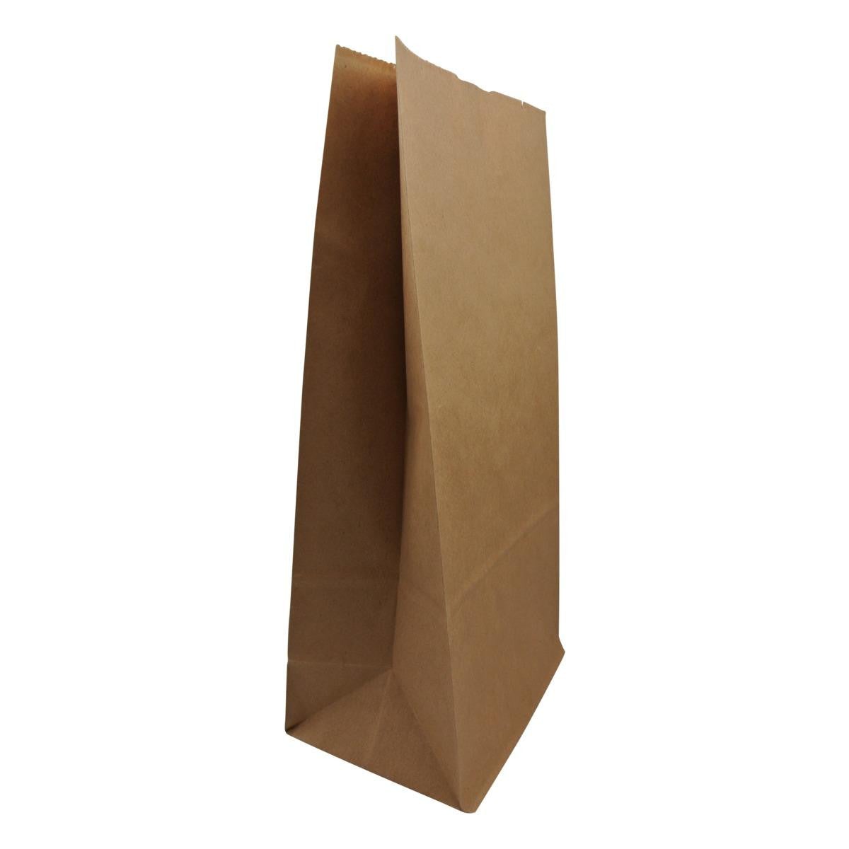 Duro High - Quality Heavy - Duty 8 - Pound Kraft Paper Bags in a Bundle of 400 for Foodservice