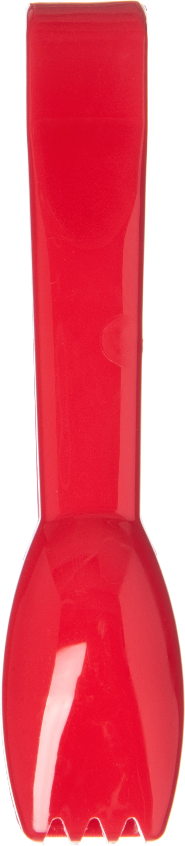 Carlisle Professional 6.25 - inch Red Acetal Salad Tongs for Commercial Foodservice (Model 460605)