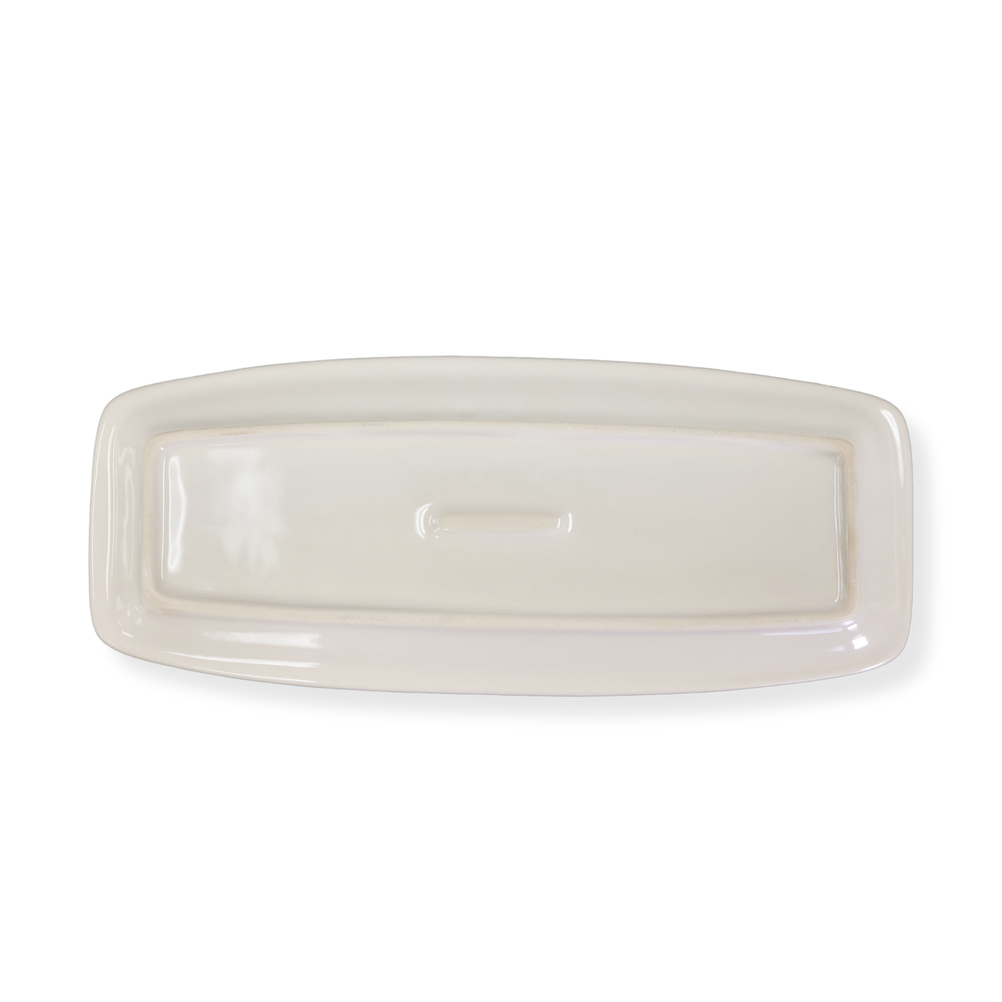 Diversified Ceramics DC883 Super White Oblong Serving Platter for Foodservice