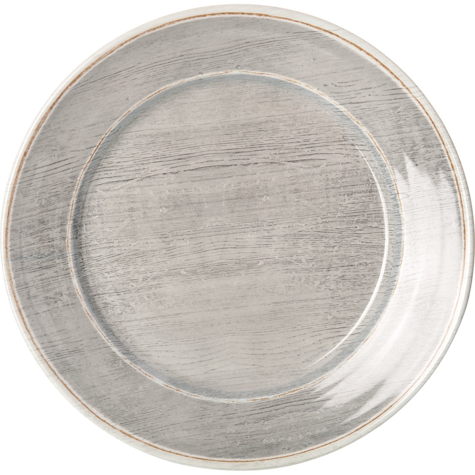 12.5-Inch Carlisle Grove 6400418 Smoke Melamine Durable Round Charger