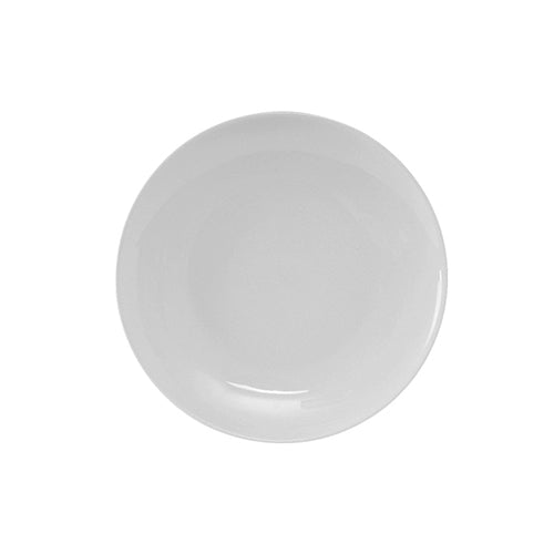 Professional and Commercial Tuxton VPA - 102 10.25 - inch Round White Ceramic Florence Coupe Dinner Plate