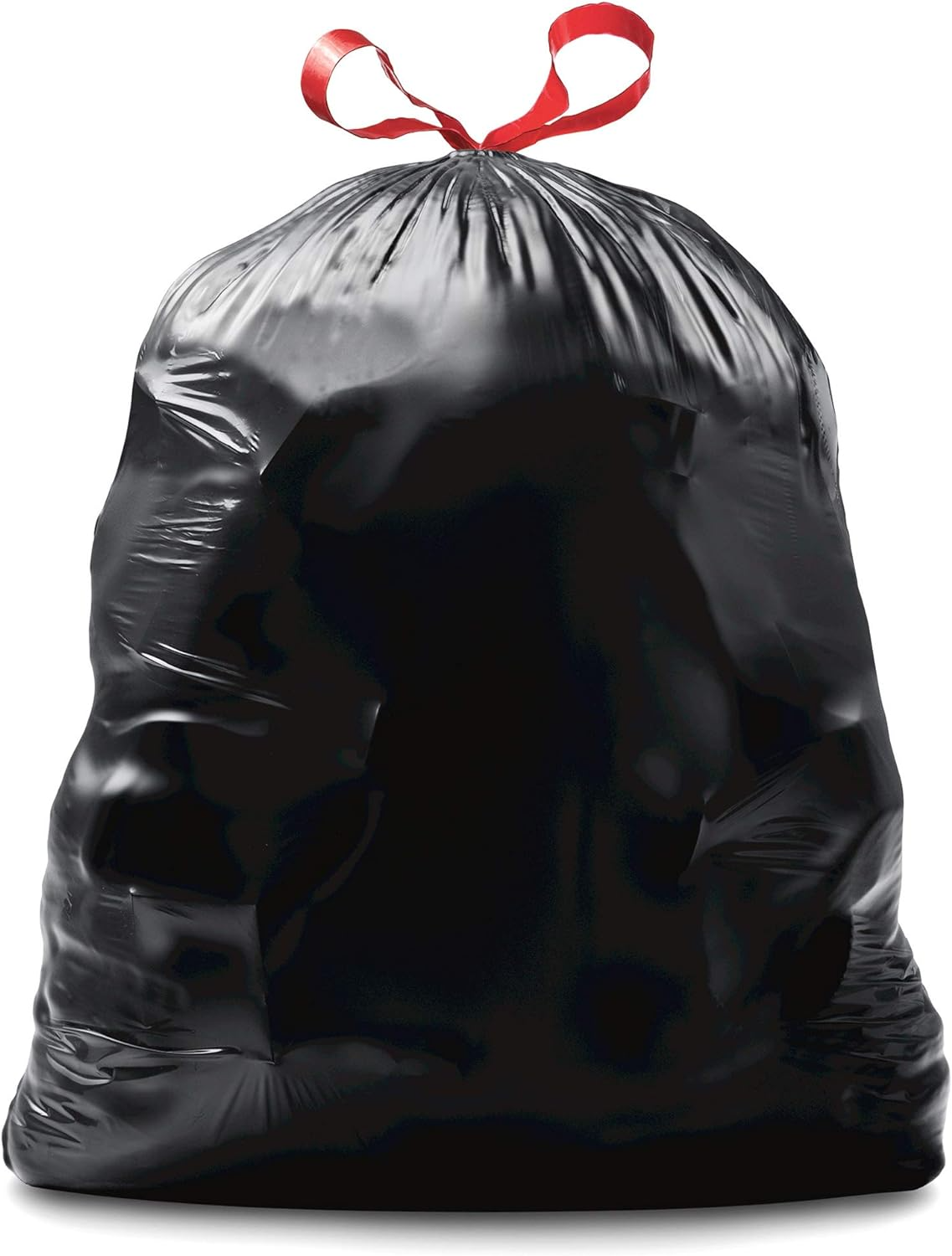 Glad 78952 Black 30 - Gallon Draw - String Trash Bags, 90 - Piece Case