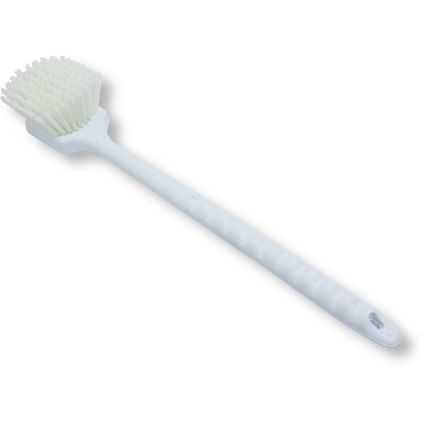 20-Foot White Carlisle Hand Scrub Brush for Commercial Kitchens