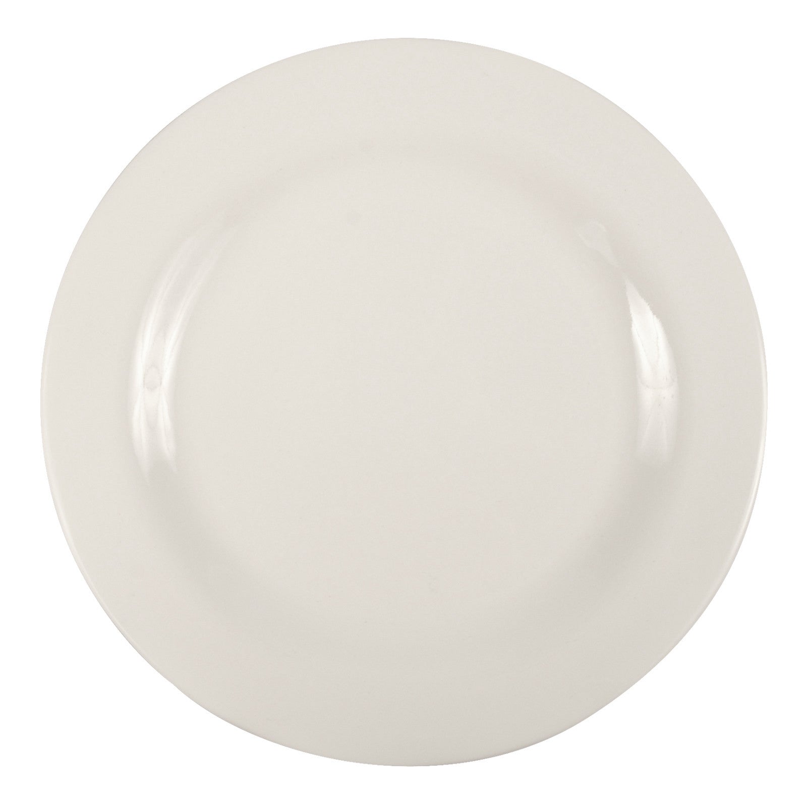 Syracuse Clarion 9 and 3/4 Inches Round White Ceramic Foodservice Plate