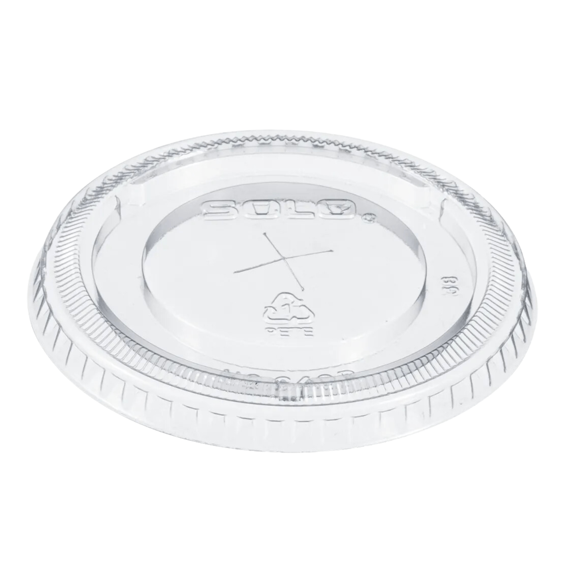 Dart M640S Disposable Straw Slot Lid for Commercial Foodservice