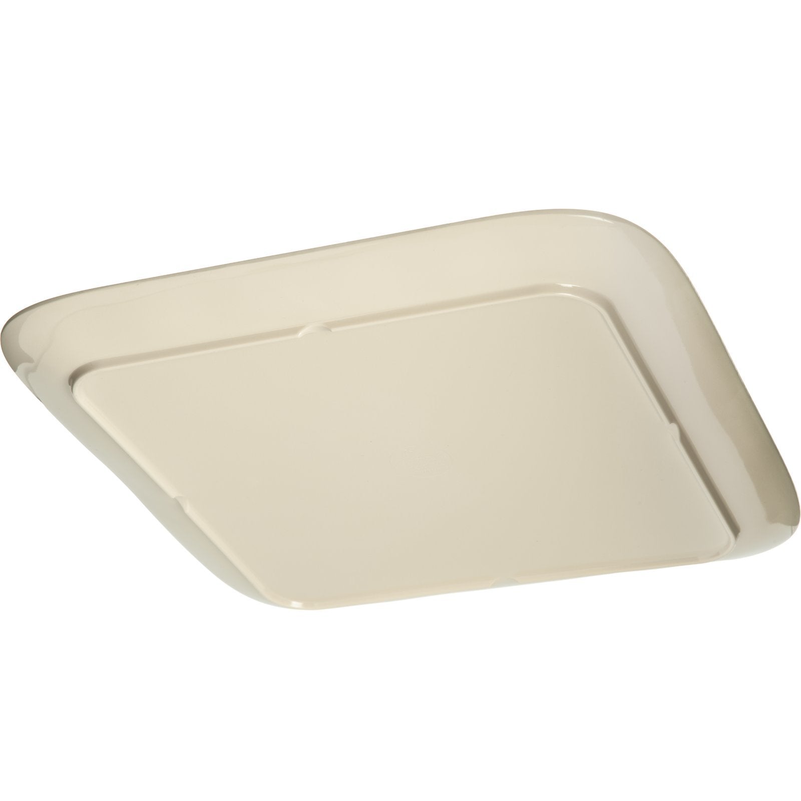 Carlisle GA5500970 12.5-Inch Square Melamine Plate for Commercial Use