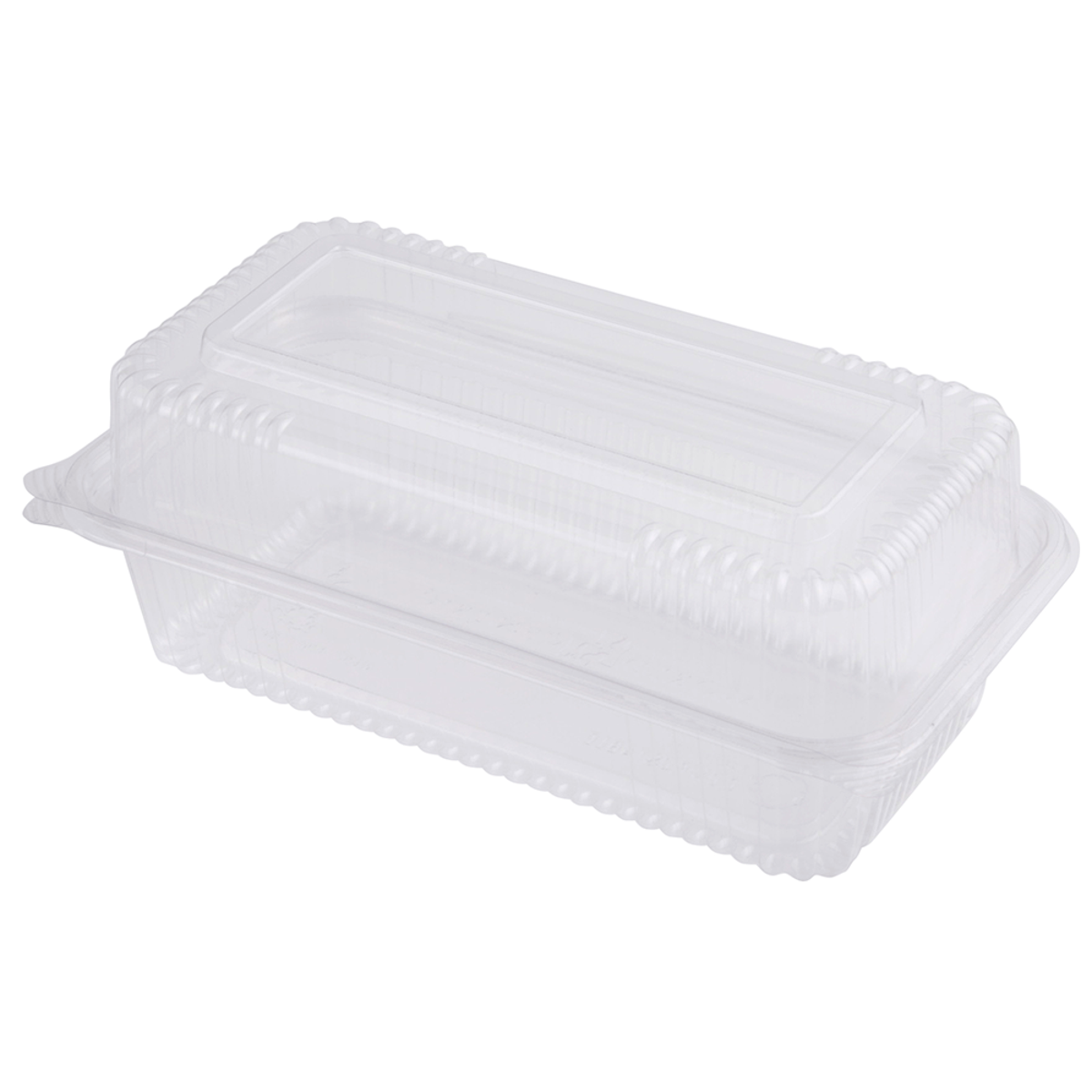 World Centric 9 x 5 x 3 Clear Hinged Clamshell for High - performance Foodservice