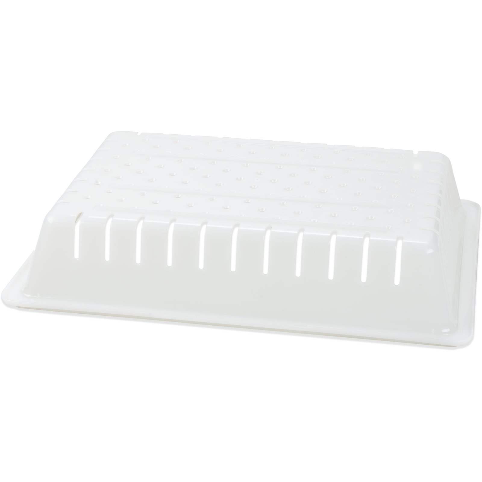 Storplus White Polyethylene Foodservice Colander with Dimensions 18X26X5 - Carlisle (10648-02)