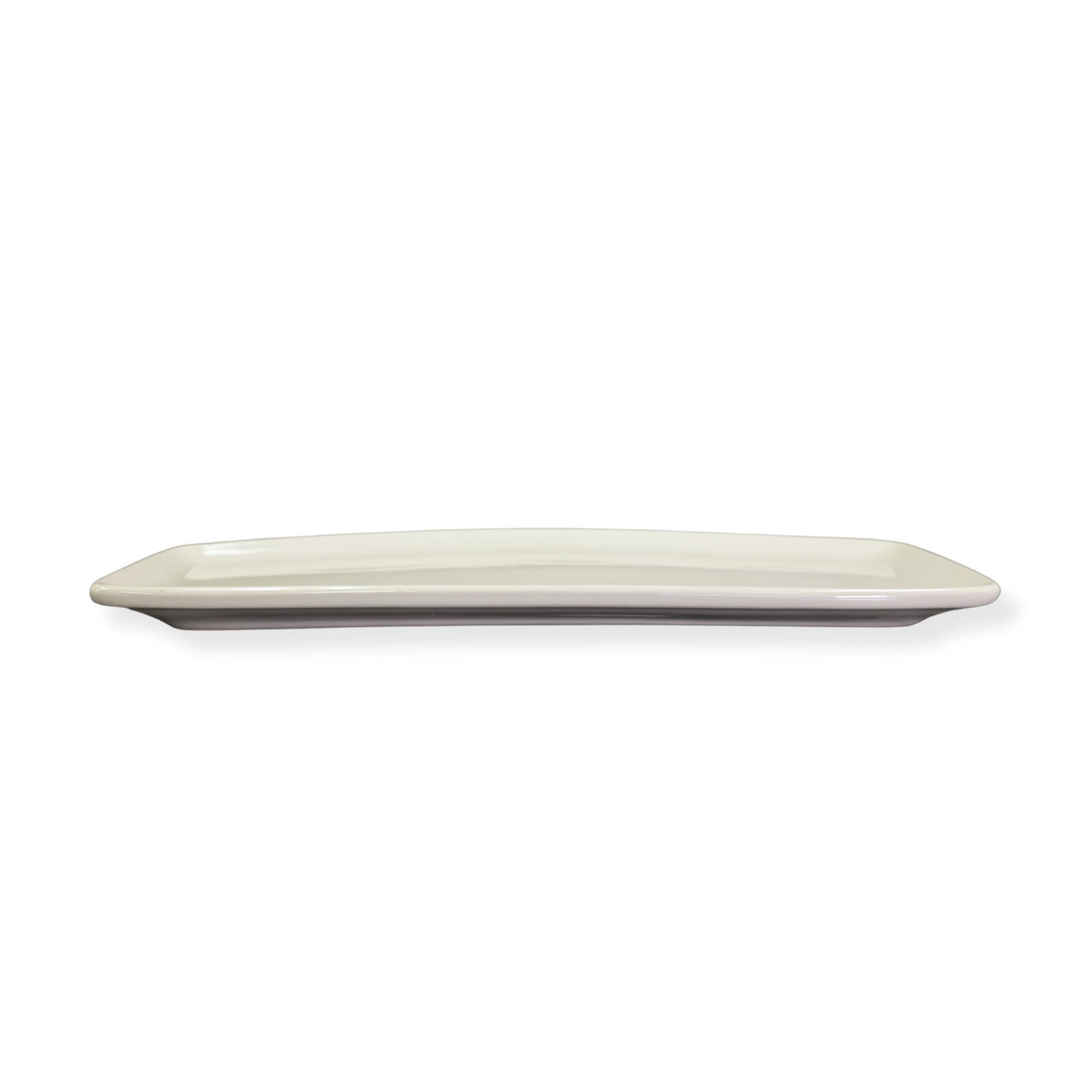Diversified Ceramics DC883 Super White Oblong Serving Platter for Foodservice