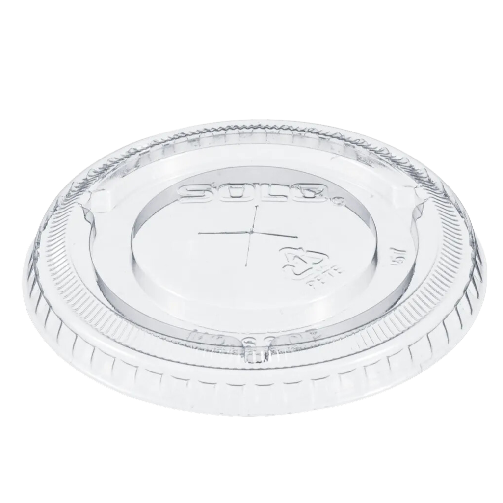 Eco-Friendly Dart 600TS Lid with Straw Slot for Y9 Y10 PET Containers