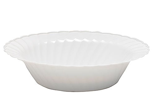 WNA CWB10180W Classicware Disposable 10 Ounce White Food Service Bowls