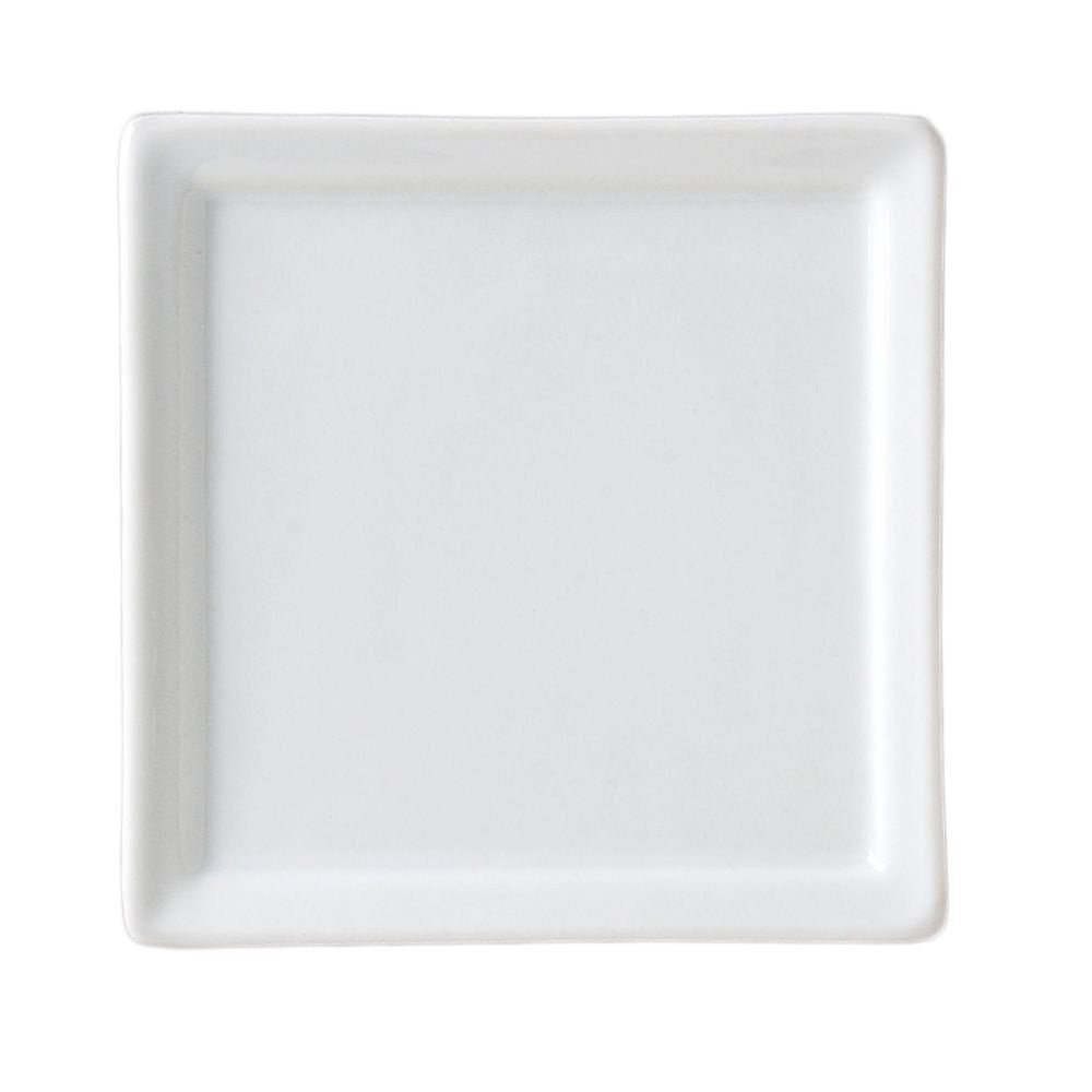 Vertex AV - S4 4 - Inch Square Porcelain Insert Plate, 12 per Case