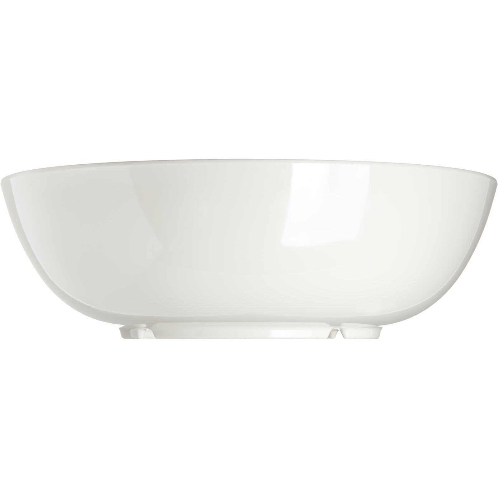 12-Inch Carlisle Grove 6401706 Buff Melamine 5.2 Quart Serving Bowl