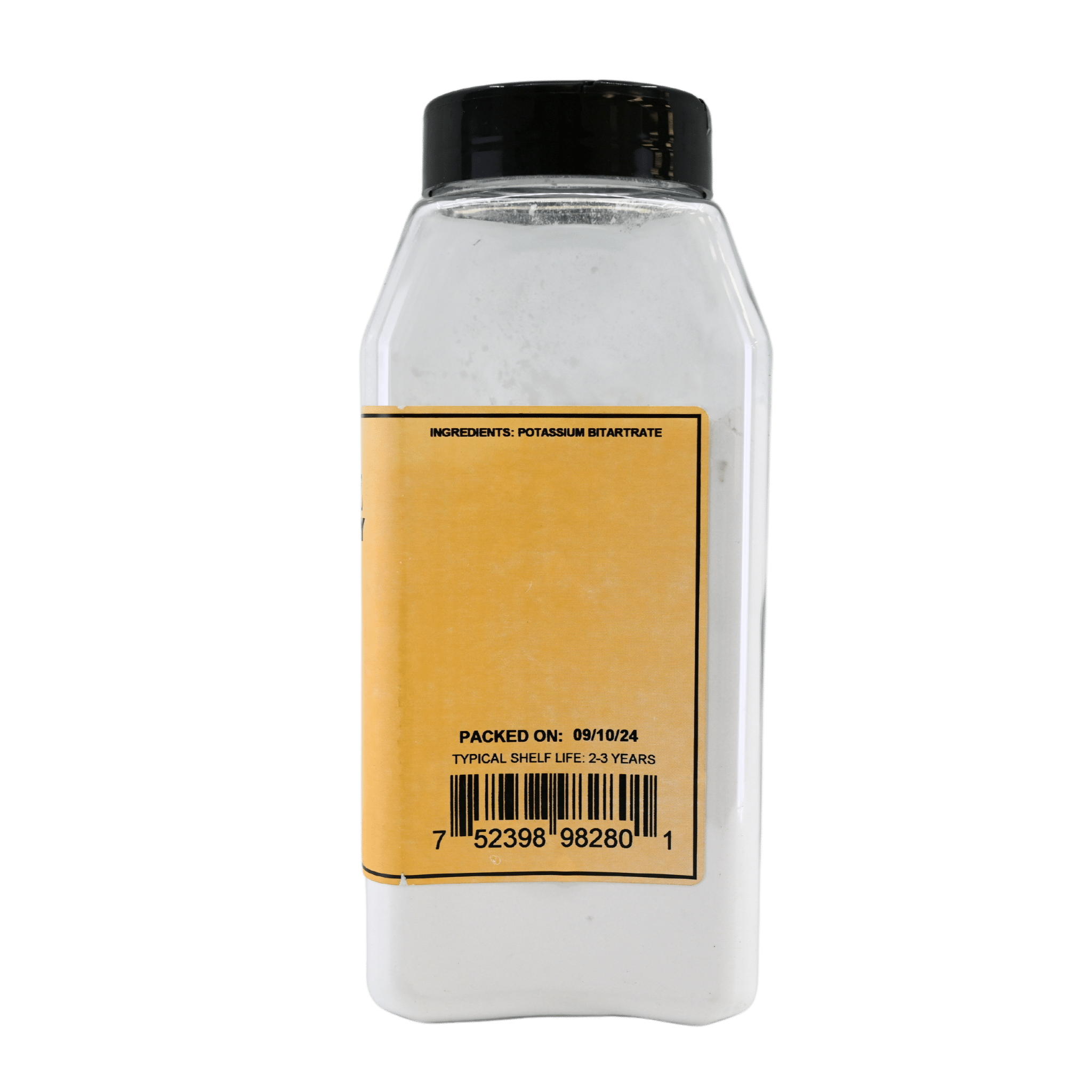 Castle 25-Ounce High-Quality Cream of Tartar for Foodservice